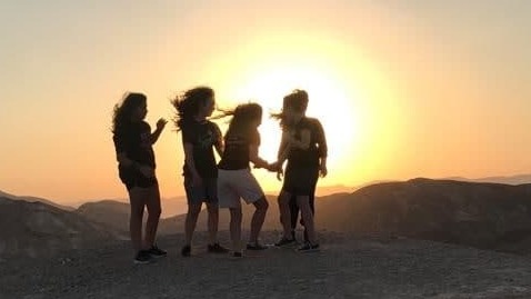 טיול שקיעה ברכס עשת