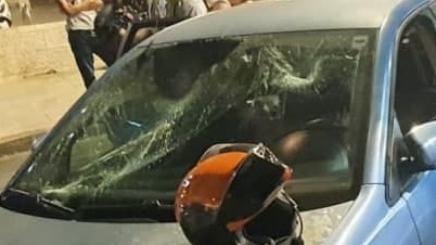 הרכב שנפגע