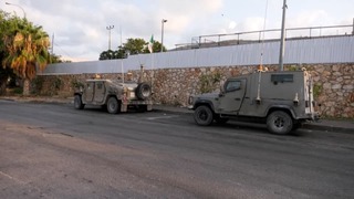 אזור קיבוץ חניתה ושלומי לאחר ירי הרקטות