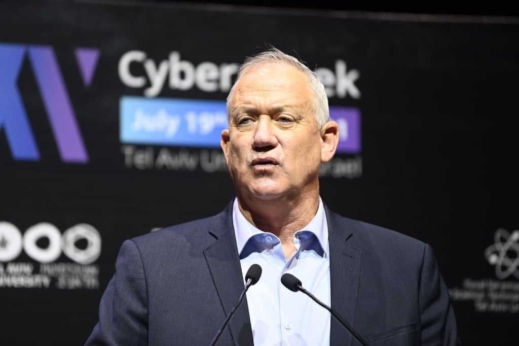 Defense Minister Benny Gantz (Photo: Yair Sagi) בני גנץ