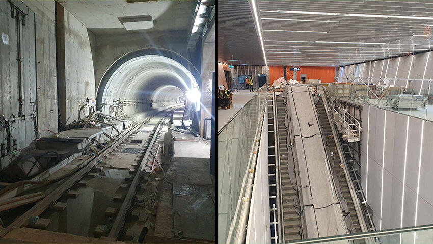 עבודות הרכבת הקלה בתל אביב