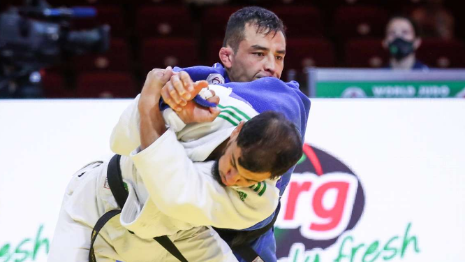 Algerian judoka Fethi Nurin (Photo: IJF) פתיח נורין