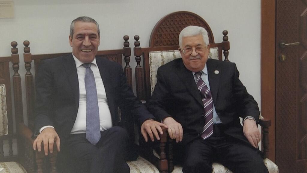 Minister Hussein Al-Sheikh with Palestinian Authority President Mahmoud Abbas (Photo: Courtesy) Minister Hussein Al-Sheikh with Palestinian Authority President Mahmoud Abbas