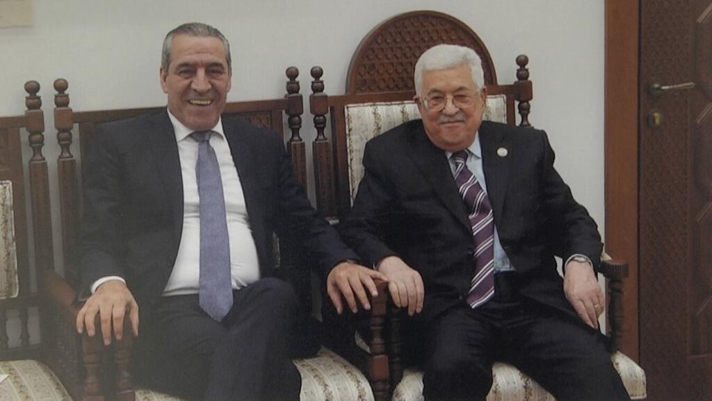 Minister Hussein Al-Sheikh with Palestinian Authority President Mahmoud Abbas (Photo: Courtesy) Minister Hussein Al-Sheikh with Palestinian Authority President Mahmoud Abbas