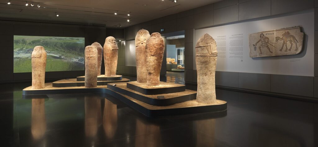 Entrance gallery to the Samuel and Saidye Bronfman Archaeology Wing at the Israel Museum in Jerusalem (Photo: Israel Museum) Entrance gallery to the Samuel and Saidye Bronfman Archaeology Wing at the Israel Museum in Jerusalem