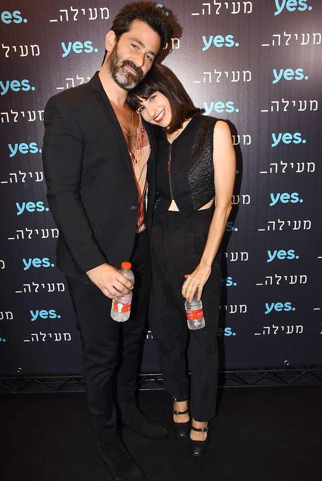כוכבי הסדרה "מעילה". דאנה איבגי ויהודה לוי (צילום: אמיר מאירי) כוכבי הסדרה "מעילה". דאנה איבגי ויהודה לוי
