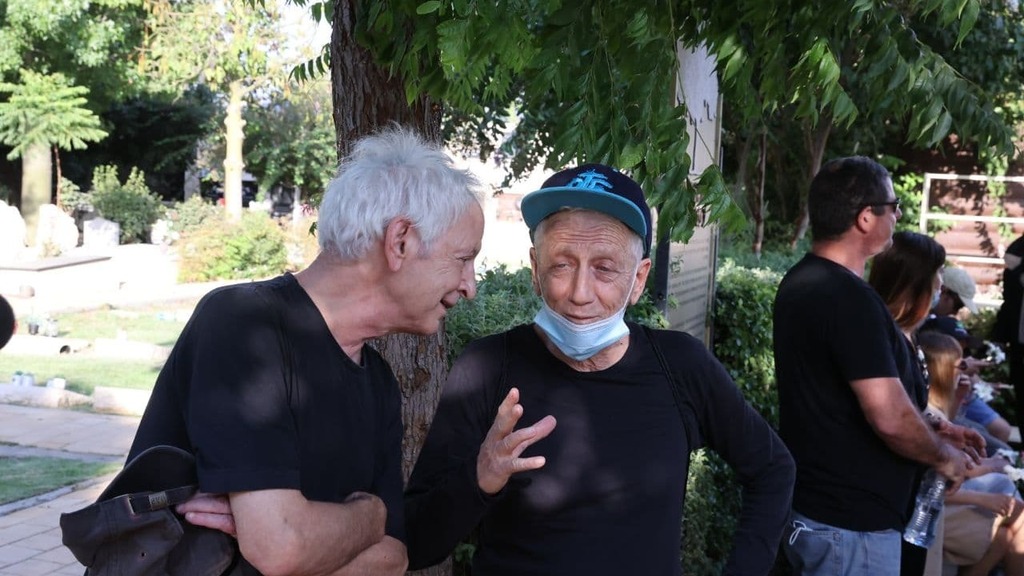 מוני מושונב ושלום חנוך (צילון: מוטי קמחי) מוני מושונב ושלום חנוך