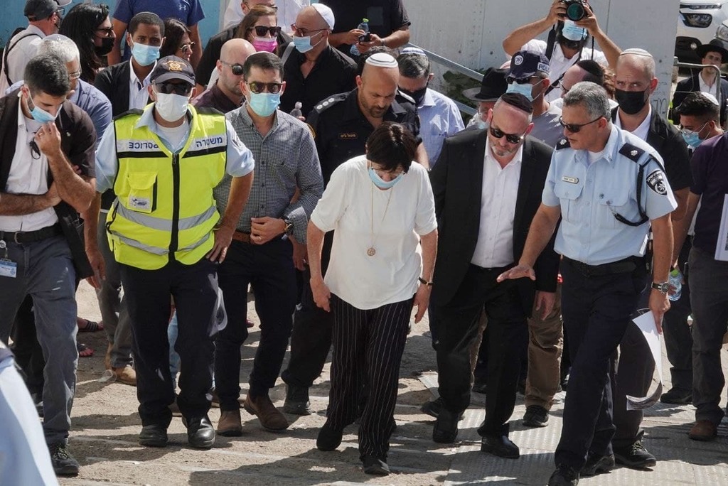 צילום: אפי שריר ועדת החקירה של אסון מירון מסיירת בהר