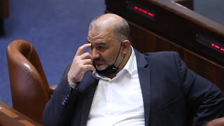 מנסור עבאס  במליאת הכנסת