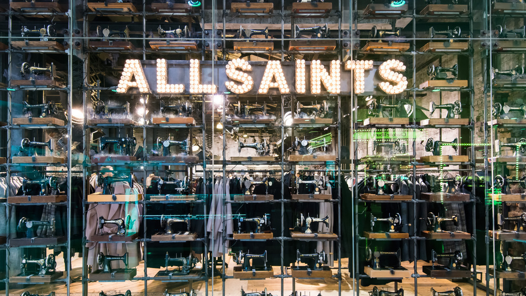 An ALLSaints store in London 