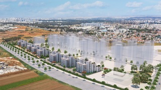 הדמיה של הפרויקט באור יהודה