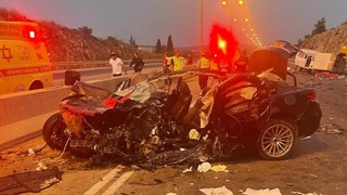 תאונה בכביש 5