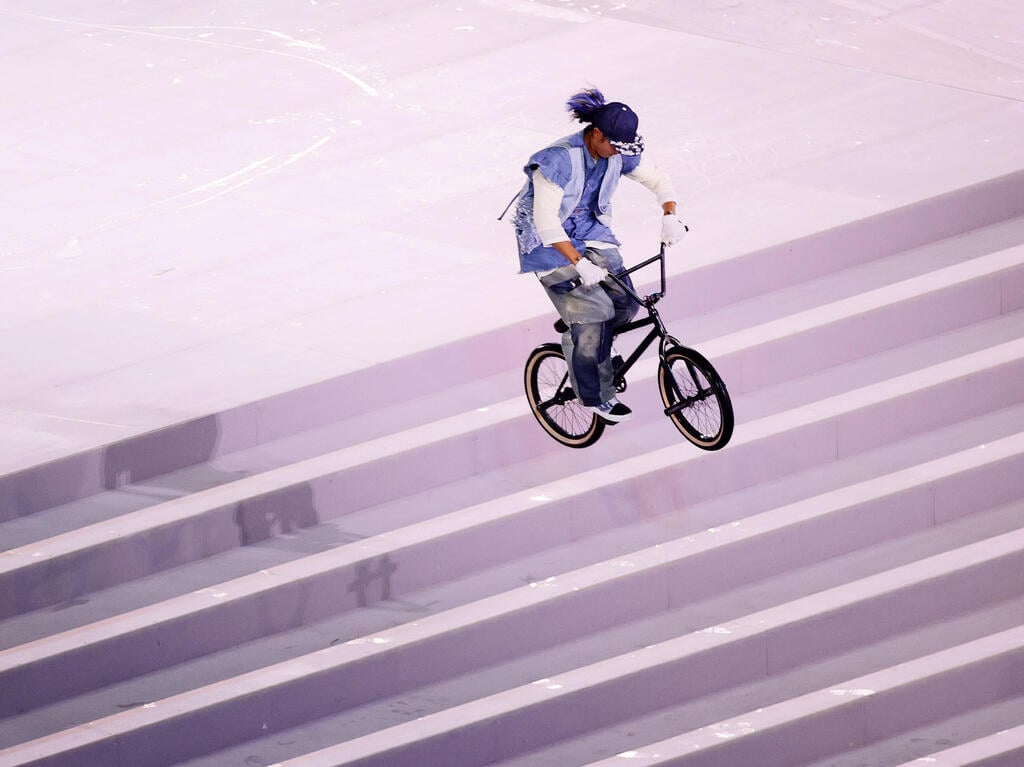 צילום: getty images רוכב בטקס הנעילה