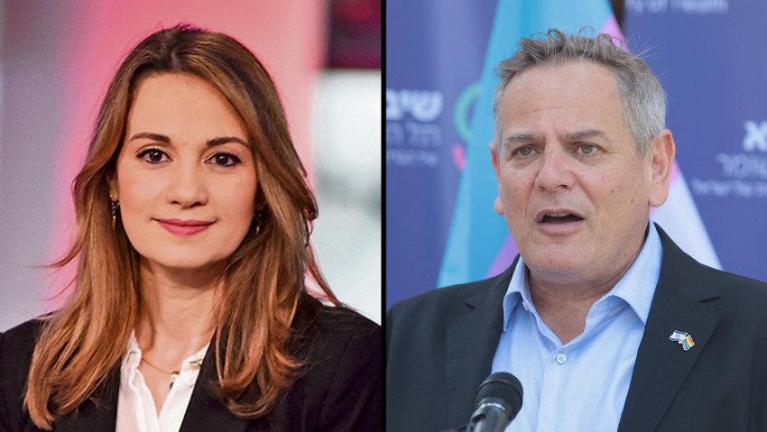"אפידמיולוגית זה לא נכון". הורוביץ ושאשא ביטון (צילום: קובי קואנקס, אוראל כהן ) ניצן הורוביץ ו יפעת שאשא ביטון