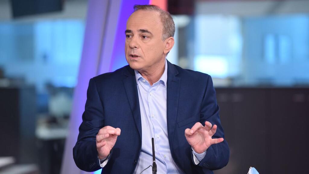"זכותה של המדינה לקבל החלטה איך מתגוננים". שטייניץ (צילום: קובי קואנקס) ריאיון אולפן עם יובל שטייניץ, הליכוד