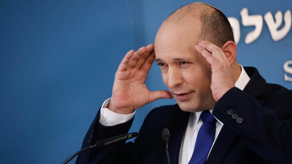 Prime Minister Naftali Bennett (Photo: Yonatan Zindel) נפתלי בנט