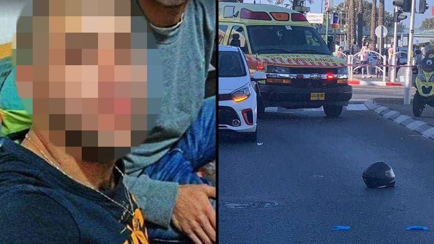 "ניסו להכניס את התיק שלו לתא המטען של האופנוע". הקורבן וזירת הרצח      