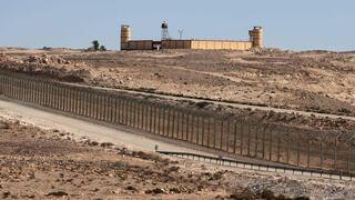 מוצב מצרי ליד ניצנה גבול מצרים