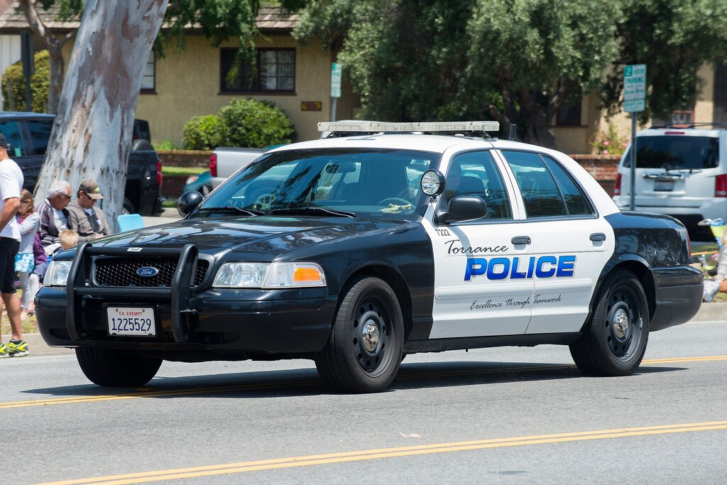 Torrance Police Department vehicle 