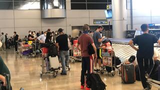 נוסעים תקועים בנתב"ג