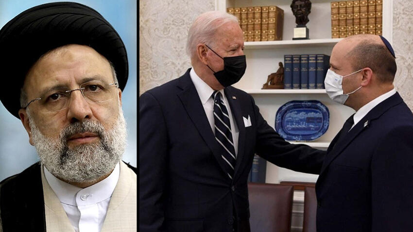 Ebrahim Raisi, Joe Biden, Naftali Bennett (Photo: AP) איברהים ראיסי, נפתלי בנט, ג'ו ביידן, איראן מתקן