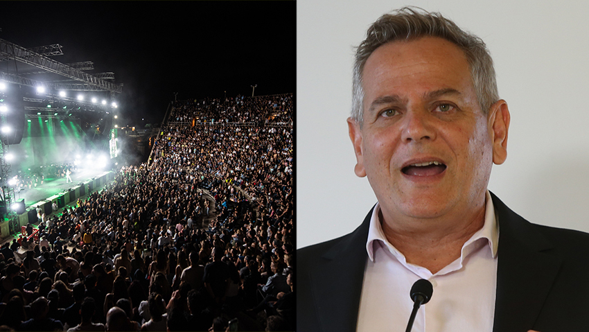 הורוביץ בקבינט: "הופעות ענק מאיימות על פתיחת שנת הלימודים" (צילום: עמית שאבי, רז גרוס) ניצן הורוביץ, הגבלות הקורונה החדשות
