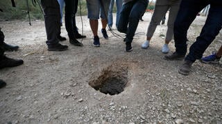 המנהרה שממנה ברחו שישה אסירים ביטחוניים מכלא גלבוע