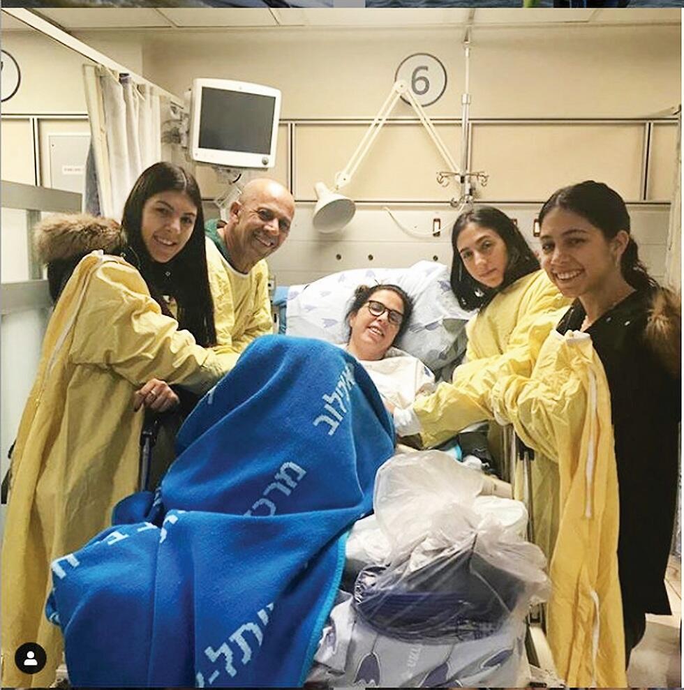 ''בשנתיים האלה גילינו שיש לה יכולות שאף אחד לא ידע''. משפחת הררי בבית החולים