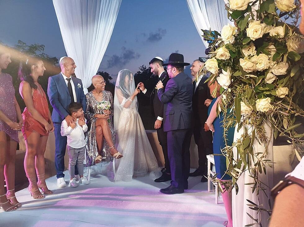 ''זו הייתה החתונה הכי מדהימה שיכולתי לחלום עליה''. בחתונת הבת אבישג