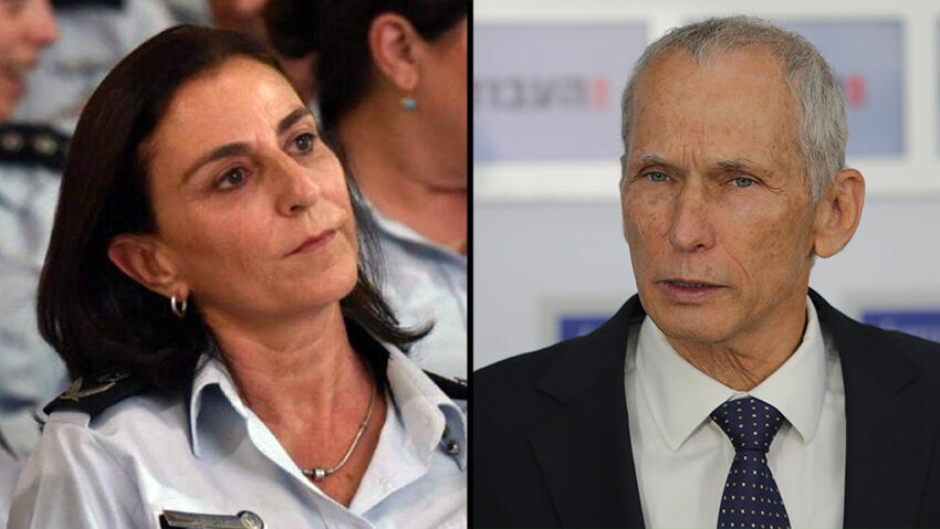 השר בר לב ונציבת שב"ס רב-גונדר פרי (צילום: אלכס קולומויסקי, דוברות שב"ס) עמר בר לב קטי פרי