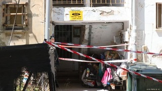 פינוי דיירים מרחוב בר אילן בבני ברק מחשש לקריסת מבנה מגורים