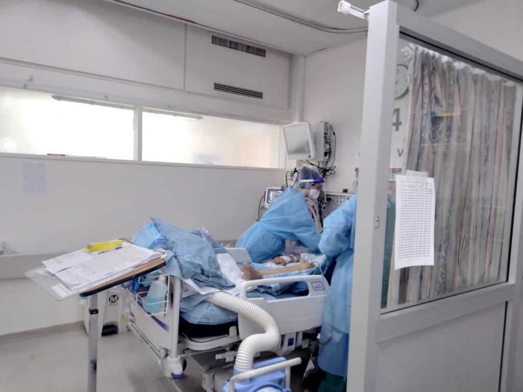 Coronavirus ward at Hadassah Medical Center in Jerusalem (Photo: Hadassah Medical Center) מחלקת קורונה בהדסה עין כרם