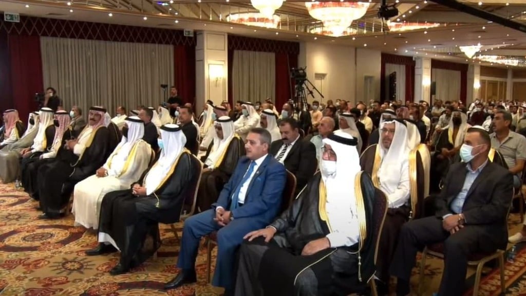 Participants of the Erbil conference who called to normalize ties with Israel כינוס מנהיגים סונים ושיעים בעיראק הקוראים לנורמליזציה עם ישראל