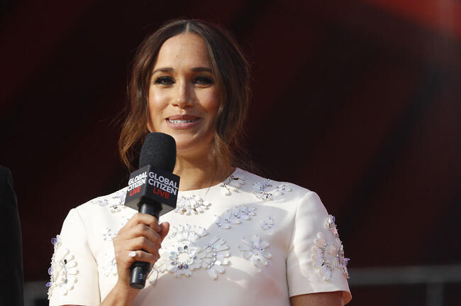 חיסון לכל דורש. מייגן מרקל (צילום: GettyImages) חיסון לכל דורש. מייגן מרקל