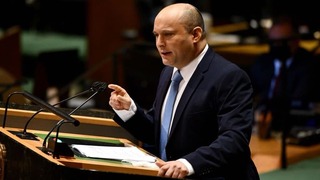 נפתלי בנט בנאום ראשון באו"ם
