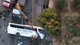 תאונה קשה בין אוטובוס לרכב פרטי ליד חורפיש שבגליל