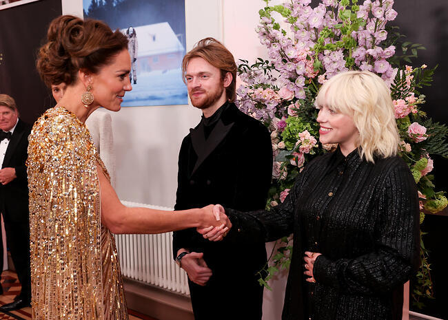 ריספקט. ביילי אייליש ומידלטון (צילום: Gettyimage) ריספקט. ביילי אייליש ומידלטון
