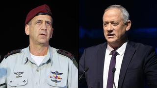 בני גנץ ואביב כוכבי