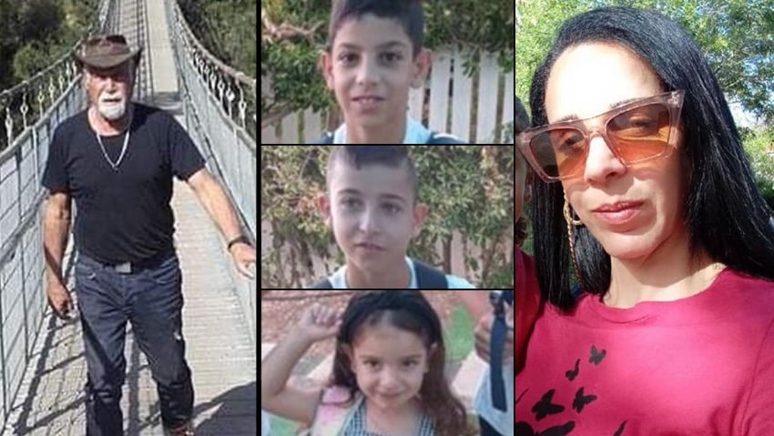 חמשת ההרוגים בתאונה בכביש 89 חמשת ההרוגים בתאונה בכביש 89