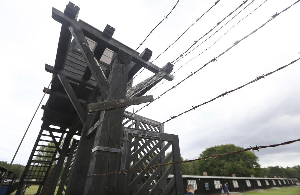 The wooden main gate leading into the former Nazi German Stutthof concentration camp in Sztutowo, Poland (Photo: AP) In this July 18, 2017 file photo, the wooden main gate leads into the former Nazi German Stutthof concentration camp in Sztutowo, Poland