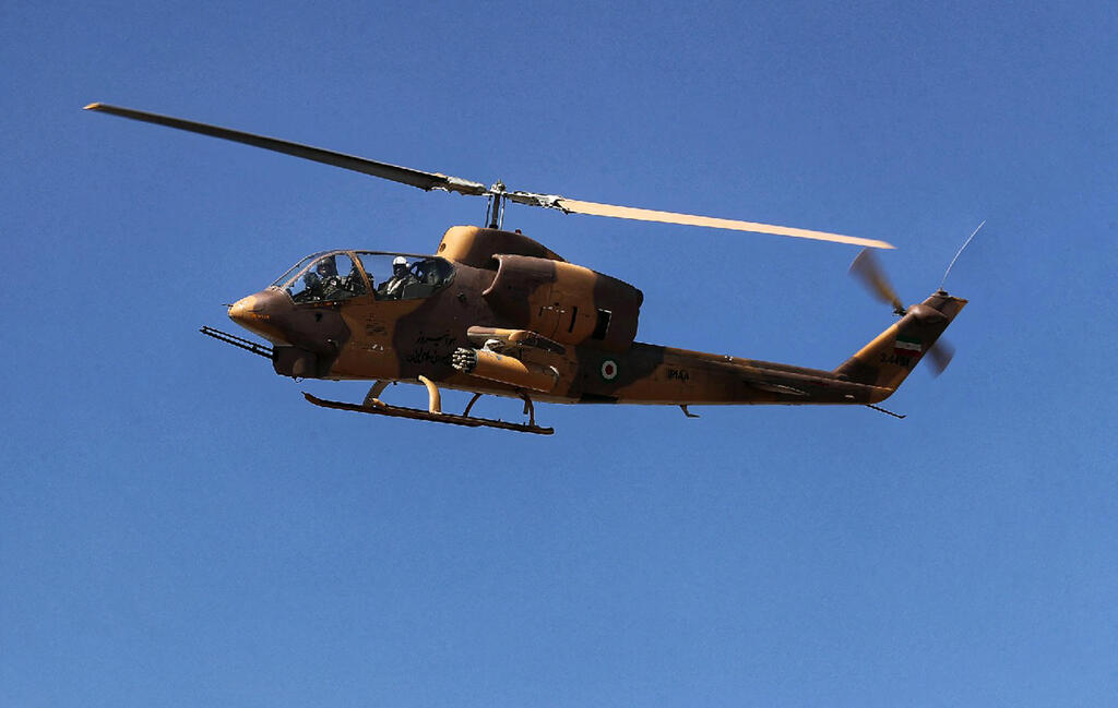 צילום: AFP איראן תרגיל צבאי גבול אזרבייג'ן אימונים