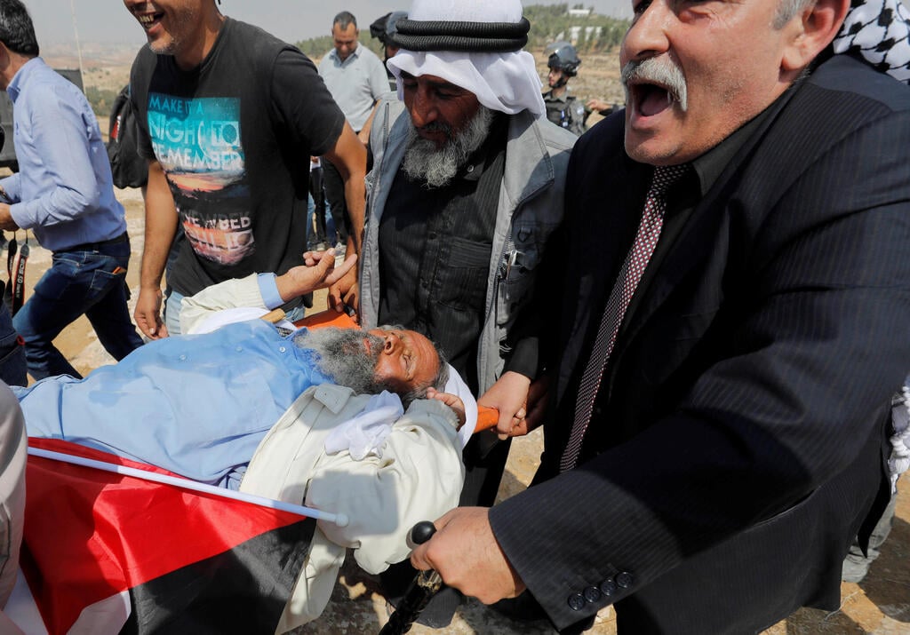 Clashes in Masafer Yatta (Photo: Reuters) עימותים במסאפר יטא