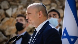 נפתלי בנט בטקס אזכרה לרחבעם זאבי בהר הרצל