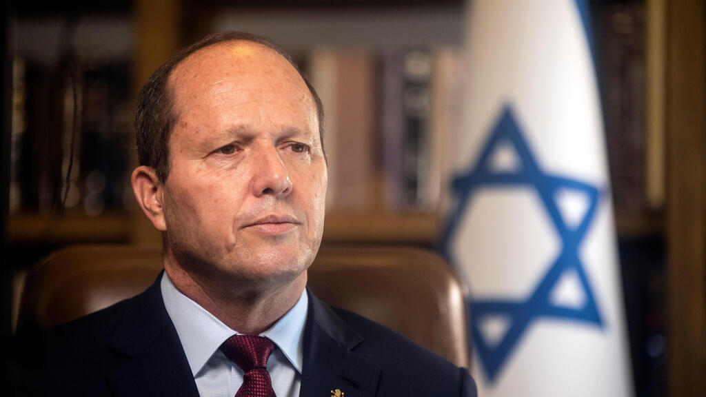 Former Jerusalem Mayor and MK Nir Barkat (Photo: Reuters) ניר ברקת בריאיון לרויטרס