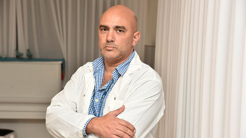 "זו לא סתם סיסמא, עושים עלינו סיבוב". ד"ר אדם לאוב (צילום: שרון צור) ד"ר אדם לאוב