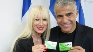 יאיר לפיד ודבורה שרר