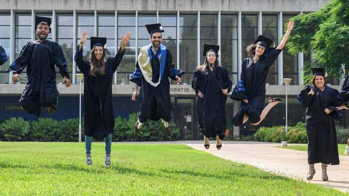 Graduates of the Technion 2020 class (Photo: The Weizmann Institute of Science) Graduates of the Technion 2020 class