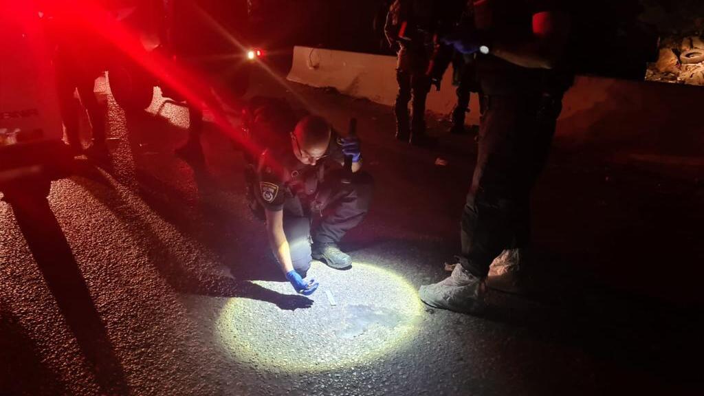 צילום: דוברות המשטרה מחסום קלנדיה, הלילה