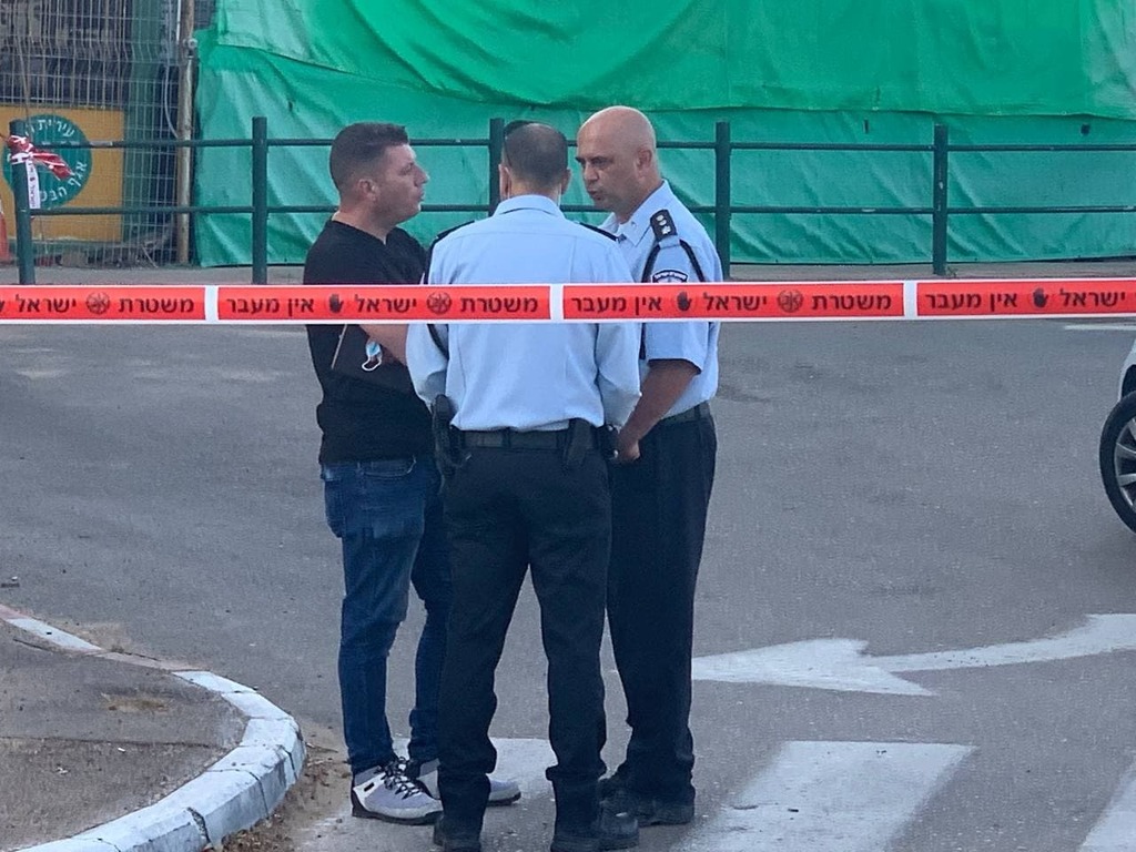 זירת רצח איש העסקים ברחובות