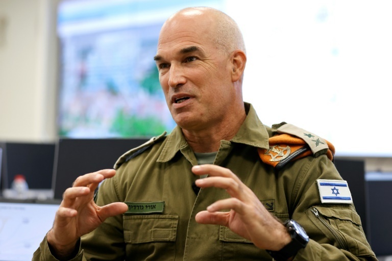 Uri Gordin, chief of the army's Home Front Command